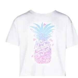 Hurley Brand Pineapple Beach Active Twist Back Top